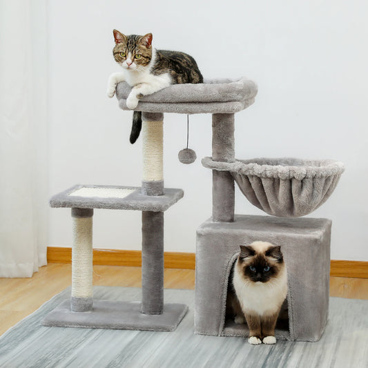 Flexibler Kratzbaum für kleine Katzen – Vielseitig, gemütlich & spielerisch! - CatsGalaxy