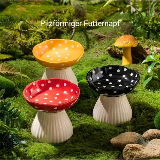Einzigartige Keramikbowl in Pilzform – Praktisch & Dekorativ - CatsGalaxy