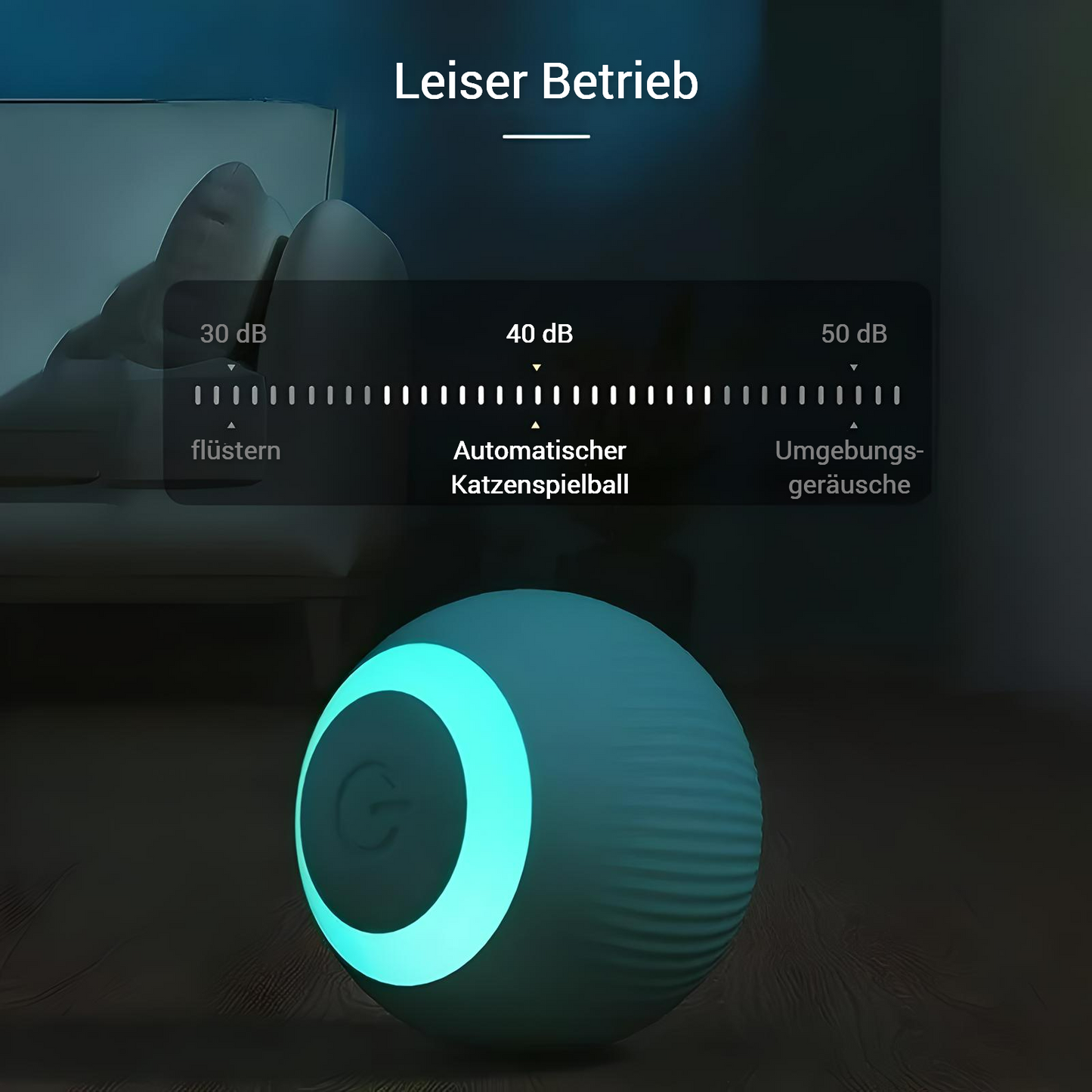 Smart Rollball für Katzen – Interaktiver Spielspaß - CatsGalaxy