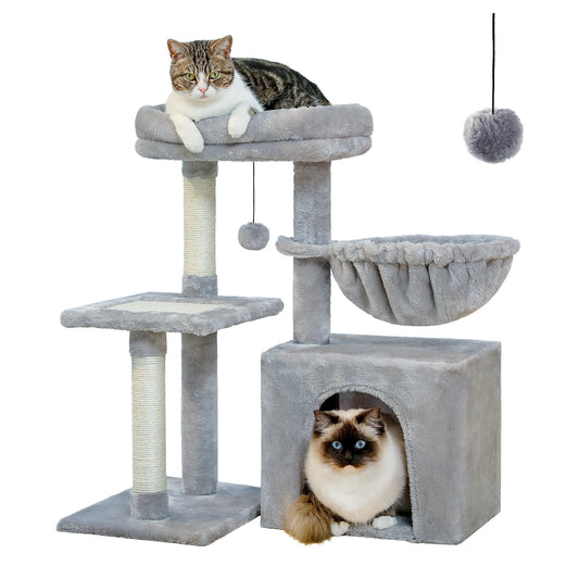 Flexibler Kratzbaum für kleine Katzen – Vielseitig, gemütlich & spielerisch! - CatsGalaxy